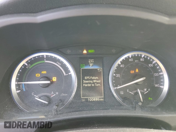 2016 Toyota Highlander Hybrid Limited with VIN 5TDDCRFH0GS020119, listed as a Copart auction lot 80535983 with 100,886 mi miles. Bid and sale history available at carsss.com. Image 9.