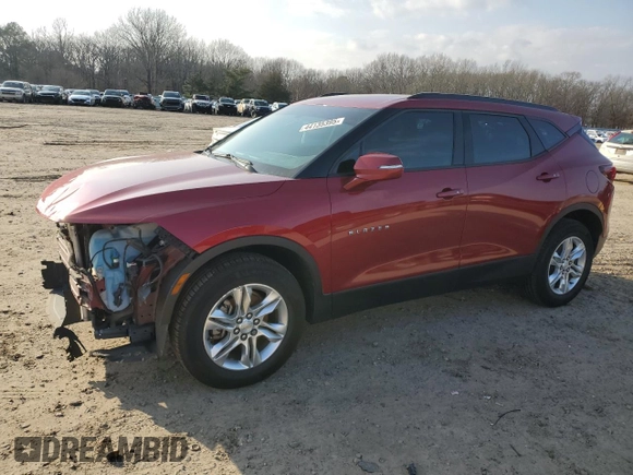 2019 Chevrolet Blazer z VIN 3GNKBDRS9KS684922, wystawiony jako Copart lot #44135395 z przebiegiem 139 227 mil mil oraz Szkoda całkowita • Salvage title. Historia ofert i sprzedaży dostępna na DreamBid. Obrazek 1.