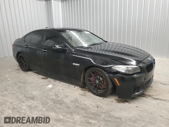 2014 BMW 5 Series 535i with VIN WBA5B1C5XED475536, listed as a Copart auction lot 52823305 with 144,013 mi miles and Clean Title. Bid and sale history available at carsss.com. Image 4.