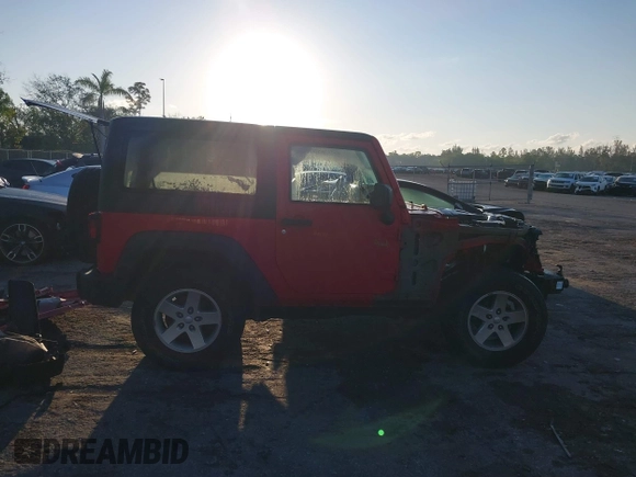 2016 Jeep Wrangler Sport with VIN 1C4AJWAG4GL260300, listed as a IAAI auction lot 41863952 with 40,337 mi miles and . Bid and sale history available at carsss.com. Image 14.