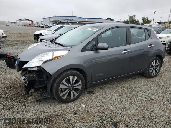 2016 Nissan LEAF S с VIN 1N4BZ0CP8GC314727, выставлен на аукционе Copart как лот 58508905 с пробегом 57 539 миль миль и Списание • Salvage title. История ставок и продаж доступна на DreamBid. Изображение 1.
