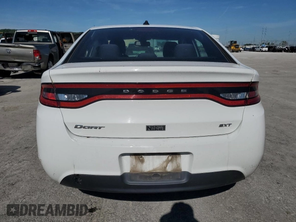 2015 Dodge Dart SXT with VIN 1C3CDFBBXFD128383, listed as a Copart auction lot 54830085 with 97,097 mi miles and Salvage title. Bid and sale history available at DreamBid. Image 6.