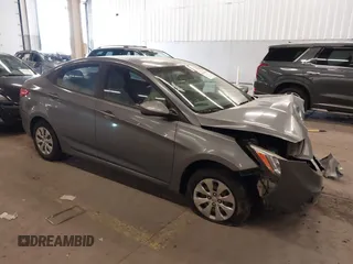 2016 Hyundai Accent SE with VIN KMHCT4AE7GU119605, listed as a IAAI auction lot 41836955 with 147,257 mi miles and . Bid and sale history available at DreamBid. Image 1.
