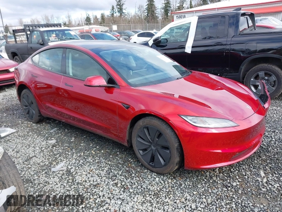 2024 Tesla Model 3 Long Range with VIN 5YJ3E1EB5RF733965, listed as a IAAI auction lot 41613919 with 11,570 mi miles and . Bid and sale history available at DreamBid. Image 13.