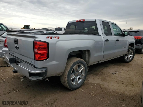 2019 Chevrolet Silverado 1500 LD Custom with VIN 2GCVKMEC6K1241434, listed as a Copart auction lot 49484565 with 0 mi miles and Salvage Title. Bid and sale history available at carsss.com. Image 3.