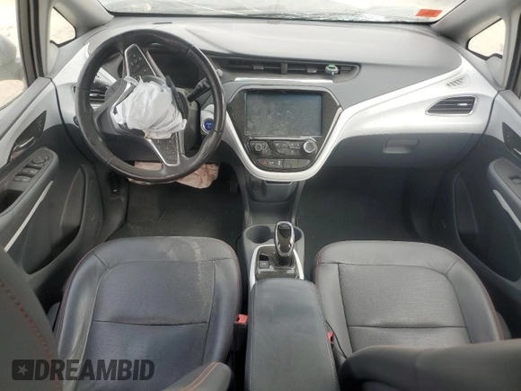 2018 Chevrolet Bolt EV Premier with VIN 1G1FX6S09J4111400, listed as a Copart auction lot 47557335 with 0 mi miles and Salvage Title. Bid and sale history available at carsss.com. Image 8.