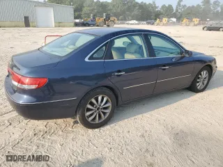 2006 Hyundai Azera SE with VIN KMHFC46F86A079971, listed as a Copart auction lot 67713014 with 95,012 mi miles and Salvage Title. Bid and sale history available at carsss.com. Image 3.