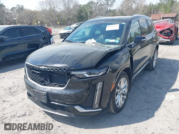 2020 Cadillac XT6 AWD Premium Luxury with VIN 1GYKPDRSXLZ157822, listed as a IAAI auction lot 41806340 with 41,776 mi miles and . Bid and sale history available at DreamBid. Image 6.