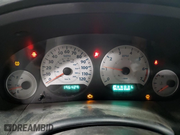 2006 Chrysler Town & Country LWB Touring with VIN 2A4GP54L46R714332, listed as a Copart auction lot 88923465 with 196,429 mi miles and Salvage Title. Bid and sale history available at carsss.com. Image 9.