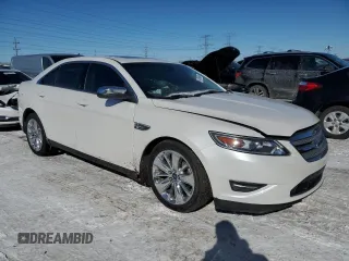 2011 Ford Taurus Limited with VIN 1FAHP2JW6BG148859, listed as a Copart auction lot 45736365 with 153,194 mi miles and Salvage title. Bid and sale history available at DreamBid. Image 4.