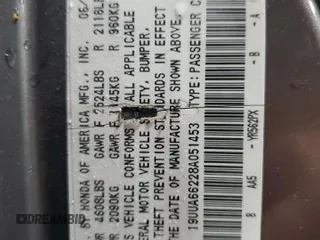 2008 Acura TL with VIN 19UUA66228A051453, listed as a Copart auction lot 50976235 with 207,531 mi miles and Salvage Title. Bid and sale history available at carsss.com. Image 12.
