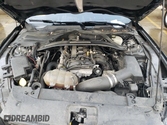 2015 Ford Mustang EcoBoost with VIN 1FA6P8TH1F5337025, listed as a Copart auction lot 86886574 with 87,016 mi miles and Salvage Title. Bid and sale history available at DreamBid. Image 13.