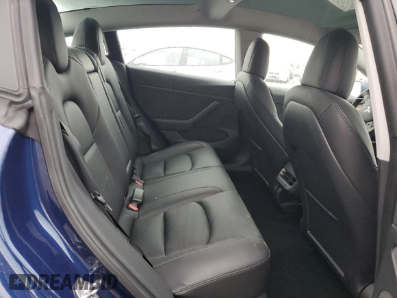 2022 Tesla Model 3 Long Range with VIN 5YJ3E1EB1NF341432, listed as a Copart auction lot 53467975 with 38,184 mi miles and Salvage Title. Bid and sale history available at DreamBid. Image 11.