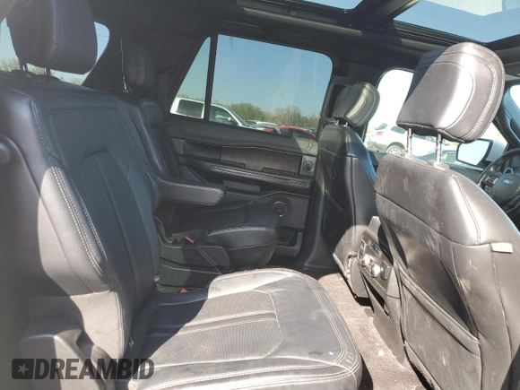2019 Ford Expedition Max Limited with VIN 1FMJK2AT8KEA69166, listed as a Copart auction lot 51762265 with 145,700 mi miles and Salvage Title. Bid and sale history available at DreamBid. Image 11.