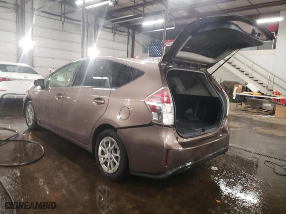 2017 Toyota Prius v Two with VIN JTDZN3EU9HJ074335, listed as a Copart auction lot 44040735 with 86,407 mi miles and Salvage Title. Bid and sale history available at carsss.com. Image 2.