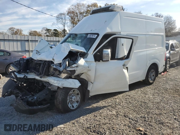 2019 Nissan NV Cargo SV z VIN 1N6AF0LY6KN805184, wystawiony jako Copart lot #83629974 z przebiegiem Nie podano mil oraz Szkoda całkowita • Salvage title. Historia ofert i sprzedaży dostępna na DreamBid. Obrazek 1.