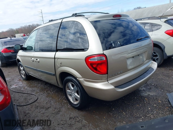 2007 Dodge Caravan SXT with VIN 1D4GP45R67B215067, listed as a IAAI auction lot 41780287 with 121,149 mi miles and . Bid and sale history available at carsss.com. Image 3.