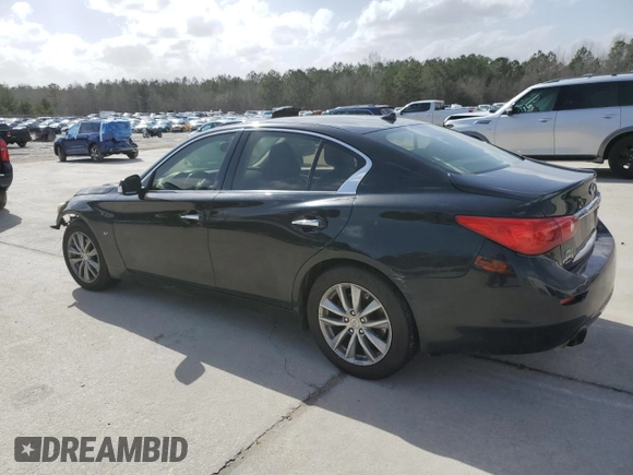 2014 Infiniti Q50 Premium with VIN JN1BV7AR3EM690281, listed as a Copart auction lot 47875305 with 235,944 mi miles and Salvage Title. Bid and sale history available at carsss.com. Image 2.