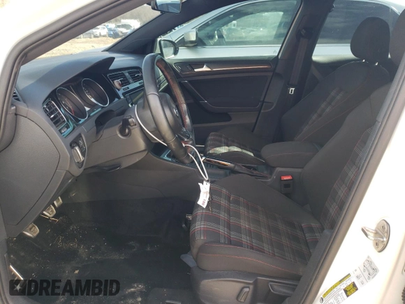 2018 Volkswagen Golf GTI S with VIN 3VW547AUXJM290814, listed as a Copart auction lot 41943153 with 25,153 mi miles. Bid and sale history available at carsss.com. Image 7.