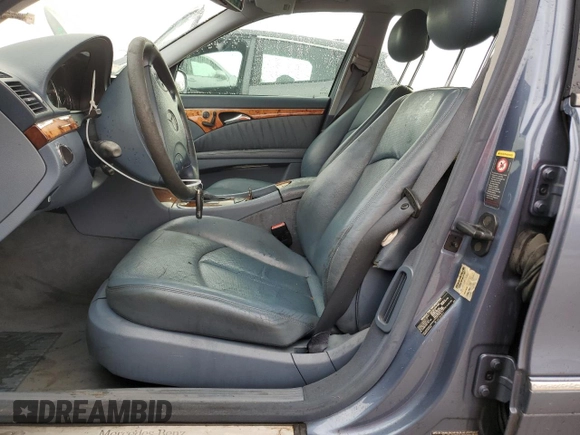 2004 Mercedes-Benz E-Class 5.0L with VIN WDBUF70J94A406133, listed as a Copart auction lot 44396845 with 123,999 mi miles and Salvage Title. Bid and sale history available at carsss.com. Image 7.