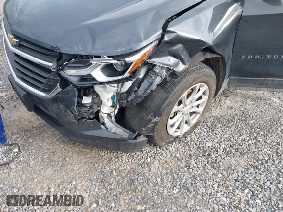 2020 Chevrolet Equinox LS z VIN 2GNAX5EV1L6242235, wystawiony jako IAAI lot #42279190 z przebiegiem 100 310 mil mil oraz . Historia ofert i sprzedaży dostępna na DreamBid. Obrazek 6.