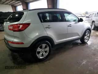 2013 Kia Sportage LX with VIN KNDPBCA22D7523558, listed as a Copart auction lot 49878375 with 72,024 mi miles and Salvage Title. Bid and sale history available at carsss.com. Image 3.