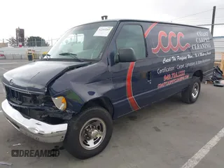 1999 Ford Econoline Cargo with VIN 1FTNS24L7XHA50048, listed as a IAAI auction lot 42203265 with 177,013 mi miles and . Bid and sale history available at DreamBid. Image 2.