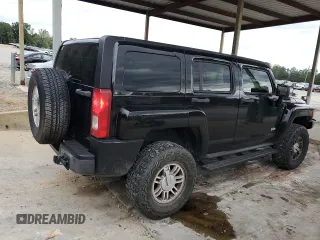 2009 Hummer H3 SUV with VIN 5GTEN13E698131090, listed as a Copart auction lot 73121634 with 199,610 mi miles and Salvage Title. Bid and sale history available at carsss.com. Image 3.