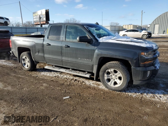 2017 Chevrolet Silverado 1500 LT with VIN 1GCVKREC8HZ223773, listed as a Copart auction lot 46084865 with 135,279 mi miles and Salvage Title. Bid and sale history available at DreamBid. Image 4.