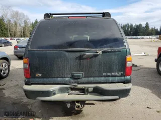 2002 Chevrolet Tahoe LT with VIN 1GNEK13Z62R162320, listed as a Copart auction lot 47007095 with 287,279 mi miles and Clean Title. Bid and sale history available at carsss.com. Image 6.