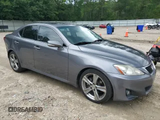 2012 Lexus IS 250 with VIN JTHBF5C2XC5166405, listed as a Copart auction lot 58847595 with 179,947 mi miles and Salvage title. Bid and sale history available at DreamBid. Image 4.