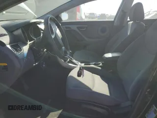 2015 Hyundai Elantra SE with VIN 5NPDH4AE3FH560618, listed as a Copart auction lot 56199255 with 43,760 mi miles and Salvage title. Bid and sale history available at DreamBid. Image 7.