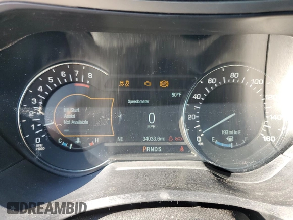 2020 Lincoln MKZ Standard with VIN 3LN6L5A95LR612884, listed as a Copart auction lot 46570565 with 34,033 mi miles and Salvage Title. Bid and sale history available at DreamBid. Image 9.
