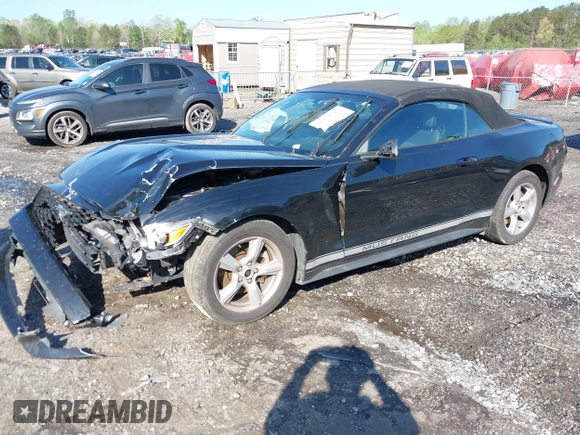 2015 Ford Mustang V6 with VIN 1FATP8EM3F5396946, listed as a IAAI auction lot 41924517 with 109,281 mi miles and . Bid and sale history available at DreamBid. Image 2.