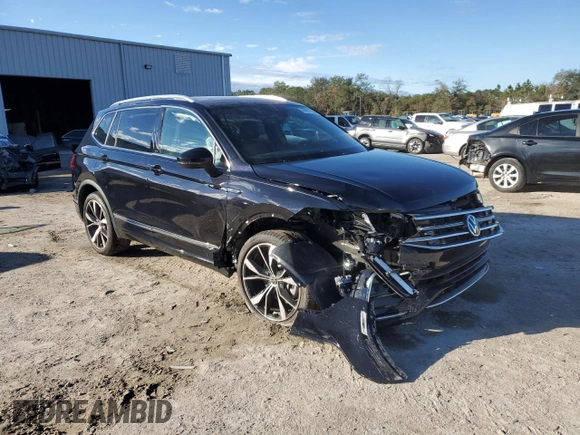 2023 Volkswagen Tiguan SEL R-Line z VIN 3VV4B7AX5PM060218, wystawiony jako Copart lot #88687235 z przebiegiem 37 997 mil mil oraz Szkoda całkowita • Salvage title. Historia ofert i sprzedaży dostępna na DreamBid. Obrazek 4.