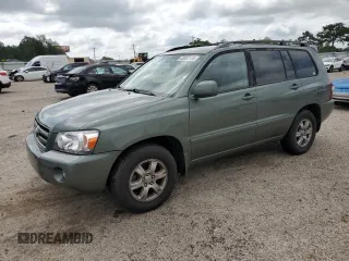 2007 Toyota Highlander with VIN JTEGP21A670141819, listed as a Copart auction lot 63052125 with 143,866 mi miles and Clean title. Bid and sale history available at DreamBid. Image 1.