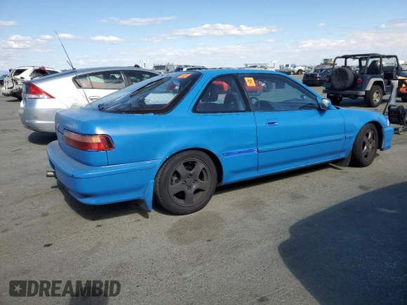 1992 Acura Integra with VIN JH4DA9368NS014175, listed as a Copart auction lot 75502974 with 259,742 mi miles and Salvage title. Bid and sale history available at DreamBid. Image 3.
