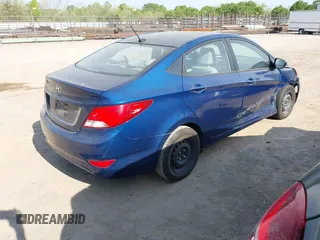 2016 Hyundai Accent SE with VIN KMHCT4AE6GU990270, listed as a IAAI auction lot 42063321 with 109,883 mi miles. Bid and sale history available at carsss.com. Image 4.