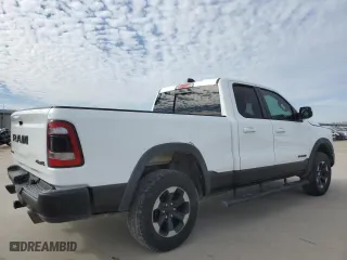 2019 Ram 1500 Rebel with VIN 1C6SRFET6KN841001, listed as a Copart auction lot 87845575 with 68,075 mi miles and Salvage Title. Bid and sale history available at carsss.com. Image 3.