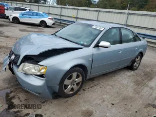 2002 Audi A6 3.0L with VIN WAULT64B52N077338, listed as a Copart auction lot 74962754 with 159,424 mi miles and Salvage Title. Bid and sale history available at carsss.com. Image 1.