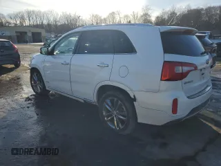 2014 Kia Sorento SX with VIN 5XYKWDA78EG485032, listed as a Copart auction lot 44433945 with 133,899 mi miles and Salvage title. Bid and sale history available at DreamBid. Image 2.