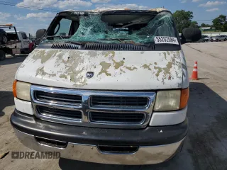 2002 Dodge Cargo with VIN 2B7HB11XX2K118749, listed as a Copart auction lot 55202584 with 169,160 mi miles and Clean Title. Bid and sale history available at carsss.com. Image 5.