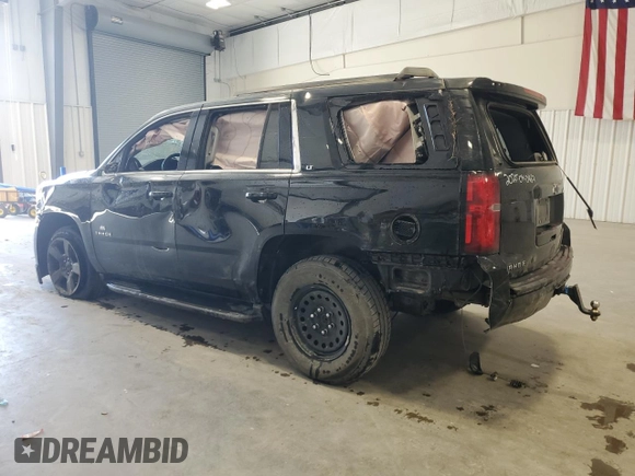 2019 Chevrolet Tahoe LT z VIN 1GNSKBKC5KR186372, wystawiony jako Copart lot #54781565 z przebiegiem 147 318 mil mil oraz Czysty tytuł • Clean title. Historia ofert i sprzedaży dostępna na DreamBid. Obrazek 2.