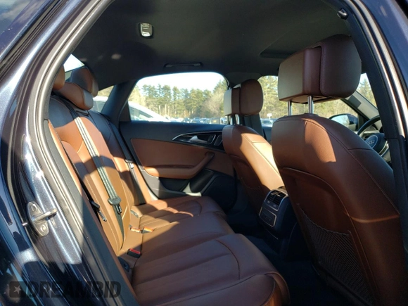 2018 Audi A6 Premium with VIN WAUF8AFC9JN093032, listed as a Copart auction lot 46118955 with 55,713 mi miles and Salvage Title. Bid and sale history available at carsss.com. Image 10.