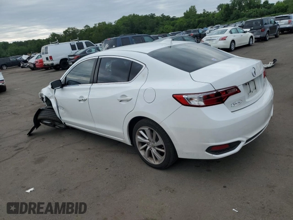 2016 Acura ILX Premium with VIN 19UDE2F77GA025762, listed as a Copart auction lot 62636165 with 65,835 mi miles and Salvage title. Bid and sale history available at DreamBid. Image 2.
