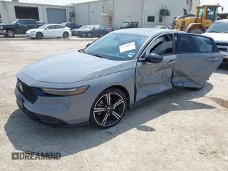 2023 Honda Accord Sport with VIN 1HGCY2F50PA053713, listed as a IAAI auction lot 42268074 with 22,986 mi miles and . Bid and sale history available at DreamBid. Image 2.