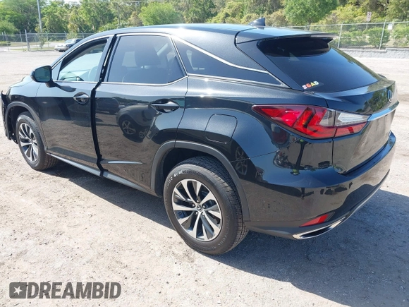 2021 Lexus RX with VIN 2T2AZMAA2MC196524, listed as a IAAI auction lot 42017362 with 80,922 mi miles. Bid and sale history available at carsss.com. Image 3.