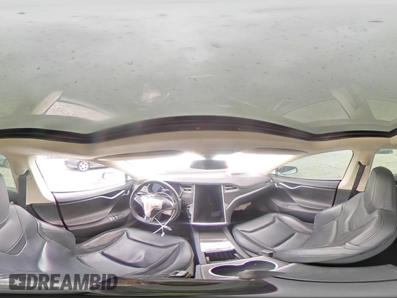 2016 Tesla Model S 70 with VIN 5YJSA1E16GF159310, listed as a Copart auction lot 53568125 with 146,531 mi miles and Salvage title. Bid and sale history available at DreamBid. Image 14.