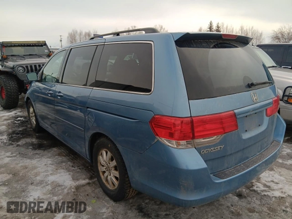 2010 Honda Odyssey EX with VIN 5FNRL3H43AB075950, listed as a Copart auction lot 51877085 with 132,366 mi miles and Salvage Title. Bid and sale history available at carsss.com. Image 2.
