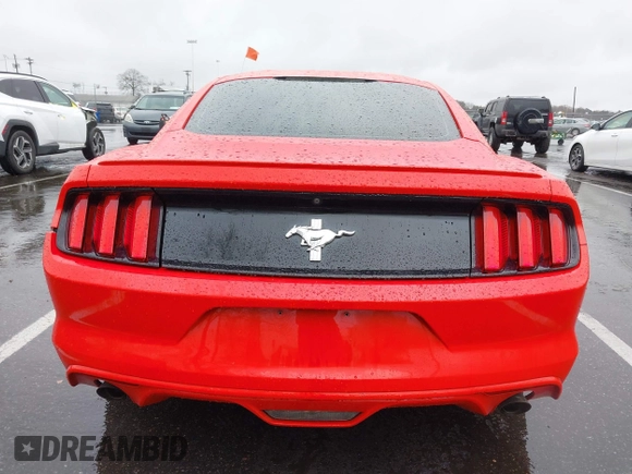 2016 Ford Mustang V6 with VIN 1FA6P8AM2G5296244, listed as a IAAI auction lot 42015937 with 84,343 mi miles and . Bid and sale history available at carsss.com. Image 16.